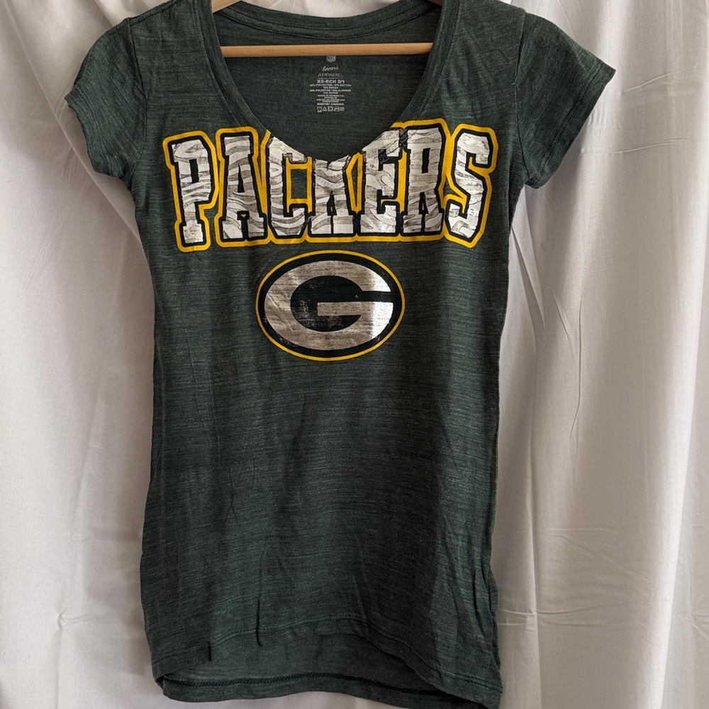 NFL teen Green Bay Packers Apparel Tee size x small